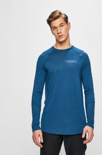 Tričko s dlhým rukávom Under Armour pánske, čierna farba, s potlačou, 1329585