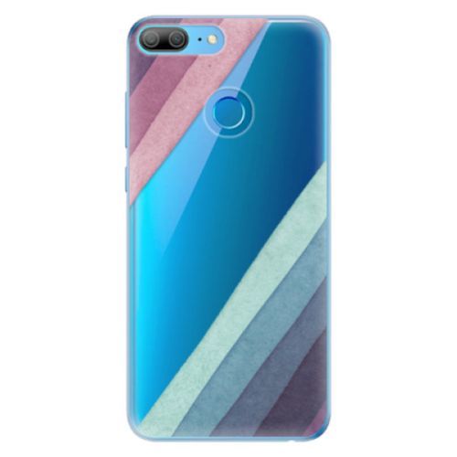 Odolné silikónové puzdro iSaprio - Glitter Stripes 01 - Huawei Honor 9 Lite