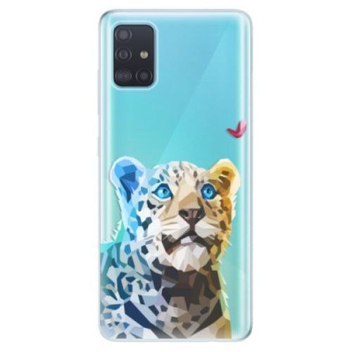 Odolné silikónové puzdro iSaprio - Leopard With Butterfly - Samsung Galaxy A51