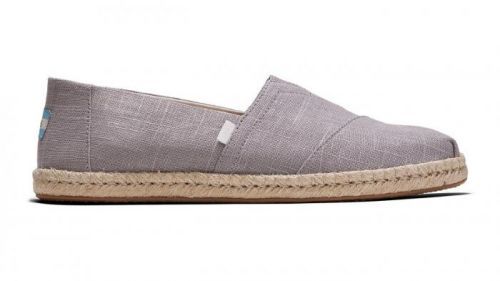 Toms Classic Grey Linen Men's šedé 10014985