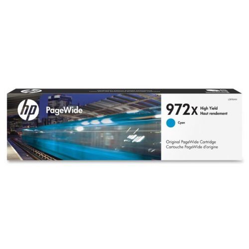 HP originál ink L0R09A, HP 981X, cyan, 10000str., 116ml, high capacity, HP PageWide MFP E58650, 556, Flow 586