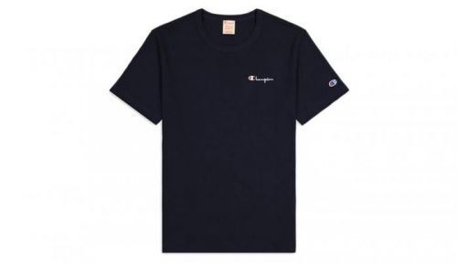 Champion Premium Crewneck T-shirt Navy modré 214279_S20_BS501