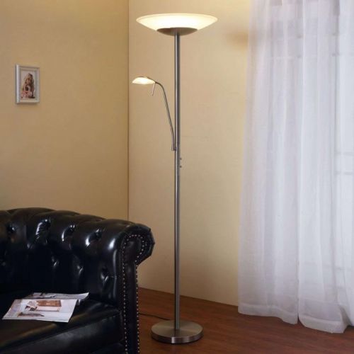 Stropné LED svietidlo Ragna svetlo čítanie nikel