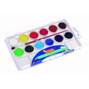 JOVI Vodové farby - sada 12ks so štetcom - 108 g