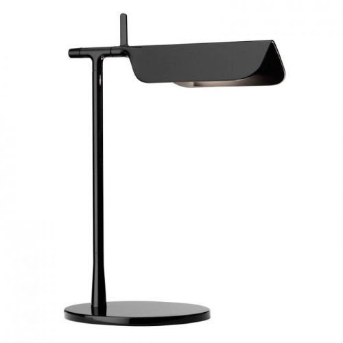 FLOS Tab T – stolná LED lampa v čiernej