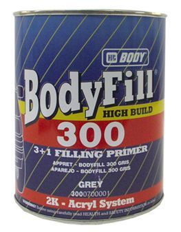 HB BODY Plnič BodyFill 300 3+1 základný šedý - šedá