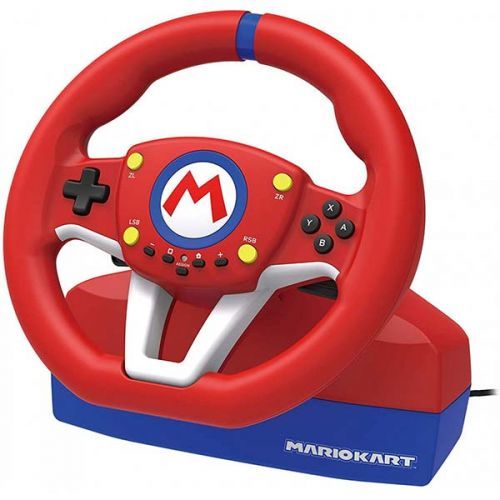 HORI pretekársky volant Mario Kart Pro MINI pre konzoly Nintendo Switch, červený NSW