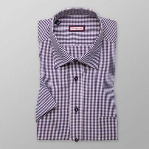 Košeľa Slim Fit s kockovaným vzorom (výška 176 - 182) 10840