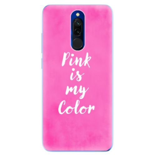 Odolné silikónové puzdro iSaprio - Pink is my color - Xiaomi Redmi 8