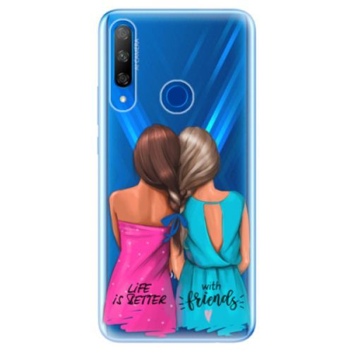 Odolné silikónové puzdro iSaprio - Best Friends - Huawei Honor 9X