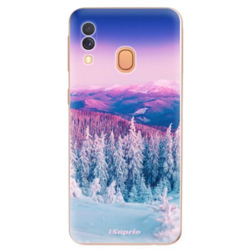 Odolné silikónové puzdro iSaprio - Winter 01 - Samsung Galaxy A40