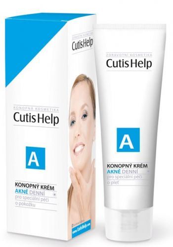 CutisHelp AKNÉ konopný krém denný pri akné 30 ml