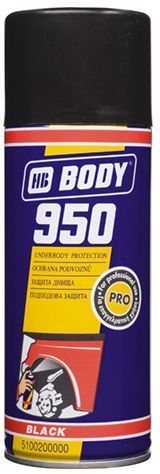 HB BODY Body 950 protihluková farba - šedá - 400 ml