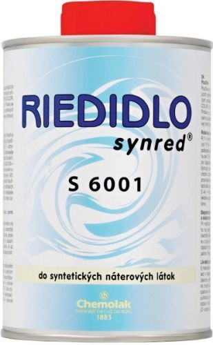 Chemolak S 6001 Riedidlo určené pre striekanie - do syntetických náterových hmôt - 4,5 L
