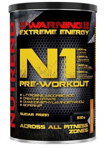 NUTREND N1, 510 g červený pomaranč