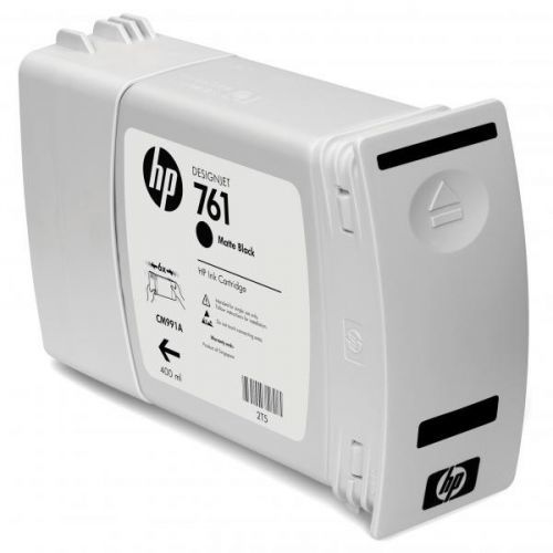 HP originál ink CM991A, matte black, 400ml, HP 761, HP DesignJet T7100