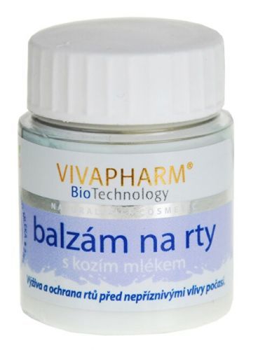 Vivapharm Balzam na pery s kozím mliekom 25 g