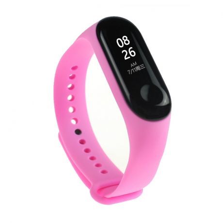 Xiaomi Mi Band 3/4 Silicone náramok, Pink