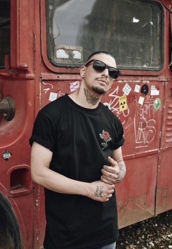 Mr. Tee Rose Tee black - 3XL