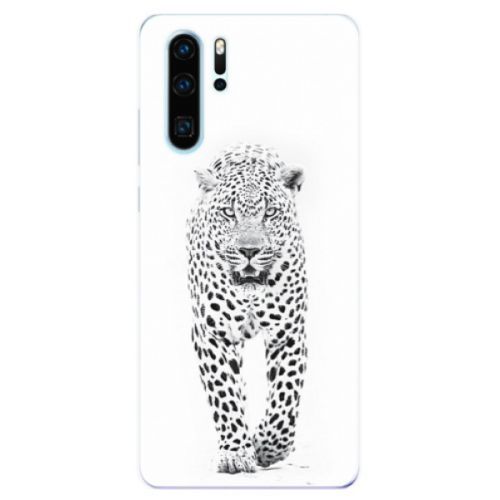 Odolné silikonové pouzdro iSaprio - White Jaguar - Huawei P30 Pro