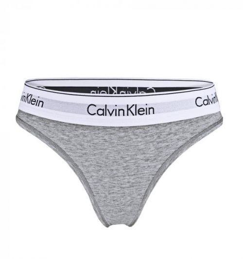 Calvin Klein - Modern Cotton sivé tangá