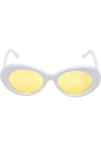Urban Classics 2 Tone Sunglasses wht/yel - UNI