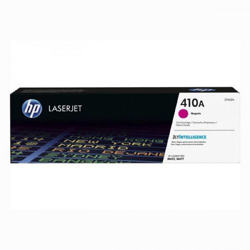 HP originál toner CF413A, magenta, 2300str., HP 410A, HP LJ Pro M452, LJ Pro MFP M477, 600g