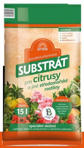Substrát pro citrusy 15l Profík