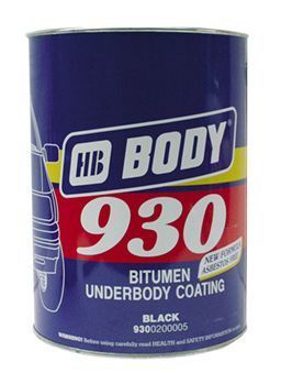 HB BODY Hmota Body 930 na spodky áut neprelakovatelná - 5 Kg
