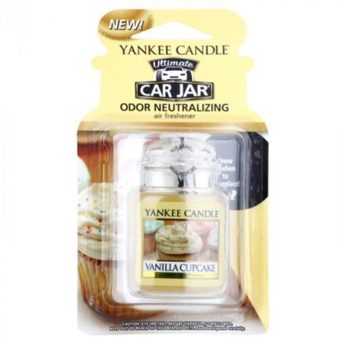 Yankee Candle Vanilla Cupcake vôňa do auta závesná