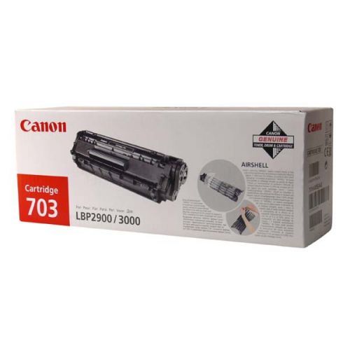 Canon originál toner CRG703, black, 2500str., 7616A005, Canon LBP-2900, 3000