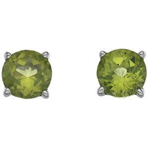 Hot Diamonds Strieborné náušnice Hot Diamonds Anais Peridot AE008