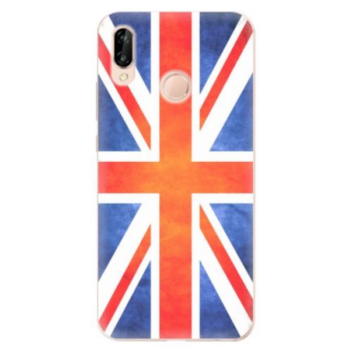 Odolné silikónové puzdro iSaprio - UK Flag - Huawei P20 Lite