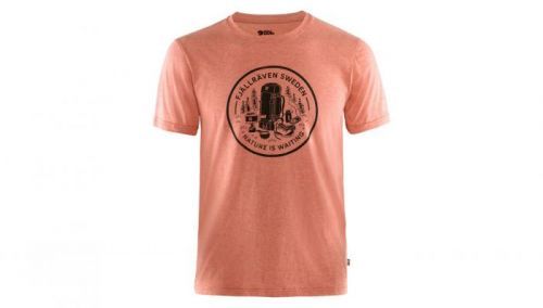 Fjällräven Fikapaus T-Shirt M ružové F87312-333-999