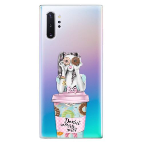 Odolné silikónové puzdro iSaprio - Donut Worry - Samsung Galaxy Note 10+