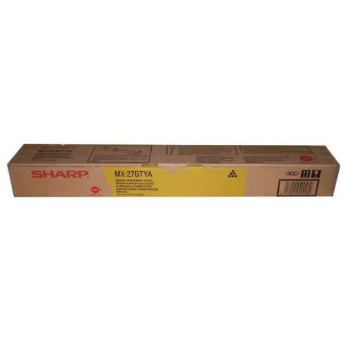 Sharp originál toner MX-27GTYA, yellow, 15000str., Sharp MX 2300N, 2700N