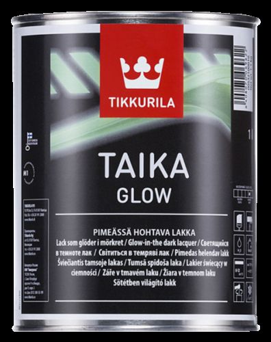 Tikkurila Taika Glow - fosforová farba na steny - fosforová - 0,33 L
