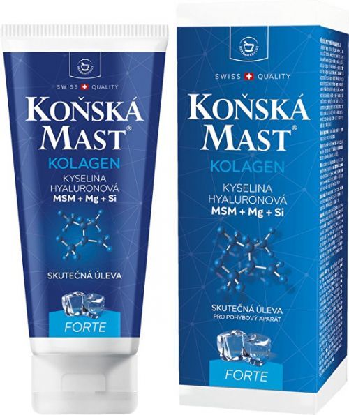 Herbamedicus Konská masť s morským kolagénom chladivá 200 ml