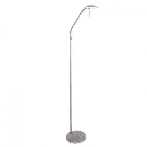 Stojaca LED lampa Zenith stmievač oceľ