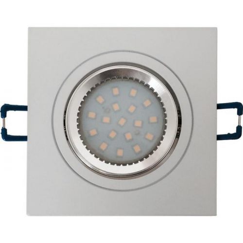 Stropné svietidló LED biela matná štvorec