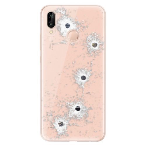 Odolné silikónové puzdro iSaprio - Gunshots - Huawei P20 Lite
