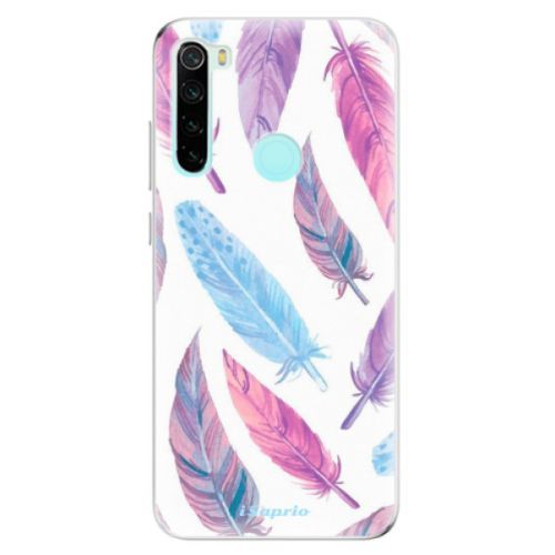 Odolné silikónové puzdro iSaprio - Feather Pattern 10 - Xiaomi Redmi Note 8