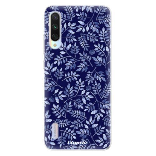 Odolné silikónové puzdro iSaprio - Blue Leaves 05 - Xiaomi Mi A3