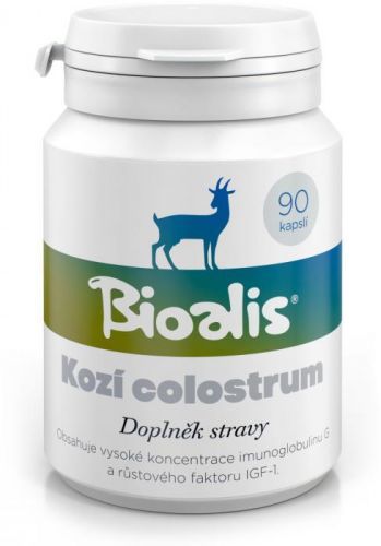 Bioalis Kozie kolostrum 90 tob.