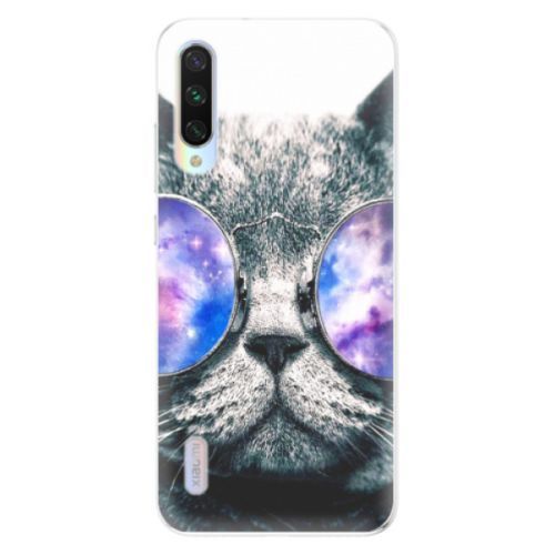 Odolné silikónové puzdro iSaprio - Galaxy Cat - Xiaomi Mi A3