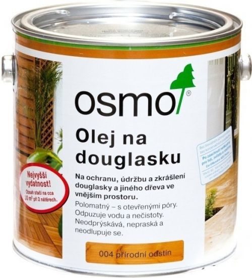 OSMO Color Osmo Terasový olej na DOUGLASIE - prírodný - 4 - prírodný - 2,5 L