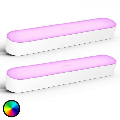 Philips Hue Play Lightbar, dvojbalenie, biele