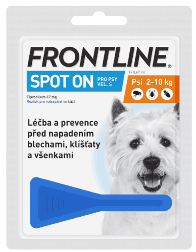 Frontline Spot-on pre psy S 0,67 ml