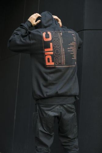 Pil C - Mikina 2086 - Muž, Čierna, XS