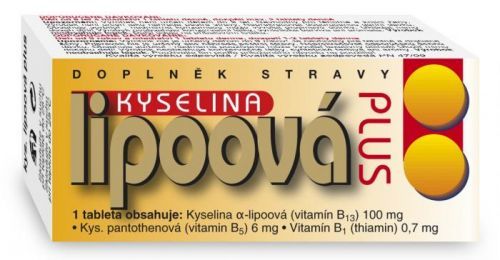 NATURVITA KYSELINA LIPOOVÁ PLUS 60 tbl